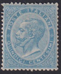 1863 - 15 cent.  DLR, n° 18, ... 