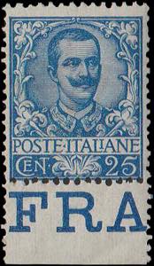 1901 - Floreale 25 cent., n° 73, ottimo, ... 