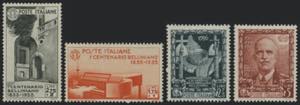 1935 - Bellini + Impero, n° 388/93 + 439/48 ... 