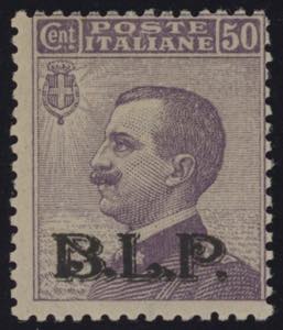 1924 - 50 cent. violetto sovrastampa del II ... 