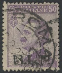 1922 - 50 cent. sovrastampato II tipo, BLP ... 