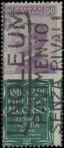 1924 - Piperno 50 cent., Pubblicitario n° ... 