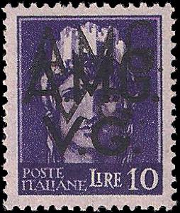 1945 - 10 Lire violetto, n° 11e, ottimo, ... 