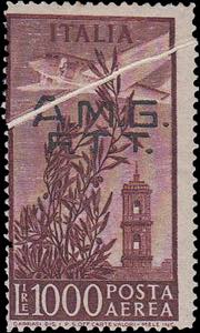 1948 - Campidoglio 1.000 Lire sovrastampato ... 