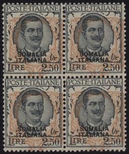 1926 - Floreale 2,50 Lire, n° 102a, in ... 