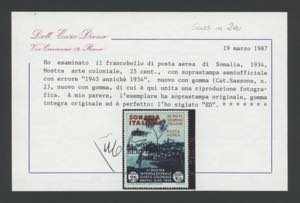 1934 - Servizio Aereo, SA n° 2a, ... 