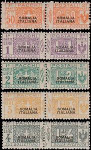 1923 - Sovrastampata SOMALIA ITALIANA II ... 
