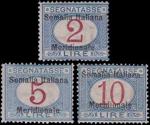 1906 - Somalia Meridionale, Sx n° ... 