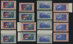 1933 - Crociera del Decennale, francobolli e ... 