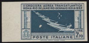 1930 - Crociera Transatlantica 7,70 Lire ... 