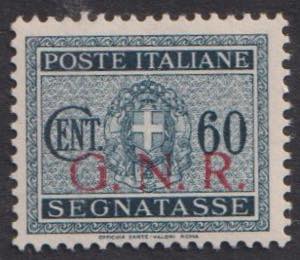 1944 - GNR Brescia 60 cent., Sx n° 54/I, ... 