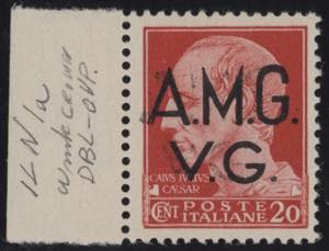 1945 - 20 cent. AMG-VG, n° 5e (ea), con ... 