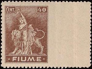 1919 - Allegoria 40 cent., n° C40g, ottimo ... 