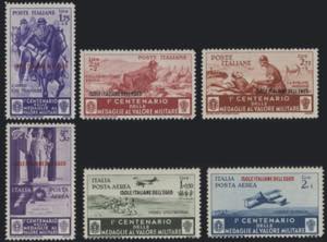1934 - Medaglie al valore, I° Centenario, ... 