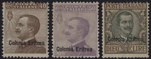 1918 - Ordinaria, n° 38/40, ottima, gomma ... 