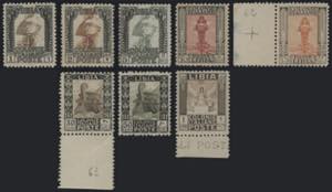 1926 - Pittorica dentellata 11, n° 58/65, ... 