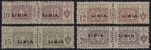 1915 - Sovrastampati “LIBIA”, PP n° ... 