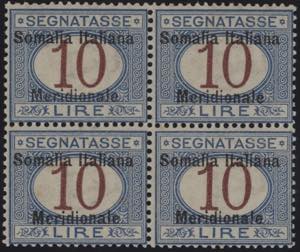 1906 - Somalia Meridionale 10 Lire, Sx n° ... 