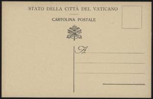 1929 - Precursori, cartolina postale n° Pr ... 