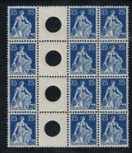 1908 - 25 cent. azzurro, n° 120 (n° S1), ... 