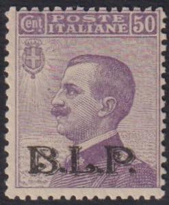 1922 - 50 cent. II tipo, BLP n° 10, ottimo, ... 