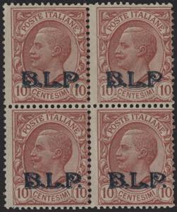 1923 - 10 cent. III tipo, BLP n° 13A, ... 