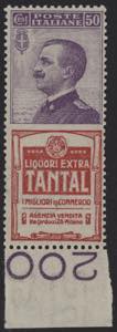 1924 - Tantal 50 cent., Pubb n° 18, ... 