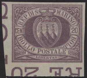 1894 - 20 cent., P n° 29, ottima prova non ... 