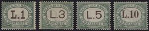1924 - Cifre, Sx n° 10/18, ... 
