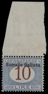 1909 - Sovrastampa in Alto, Sx n° 12/22, ... 