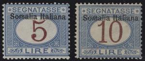 1909 - Sovrastampa in alto, Sx n° 12/22, ... 