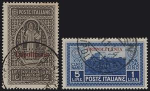 1929 - Montecassino, n° 54/60, ottimi, ... 