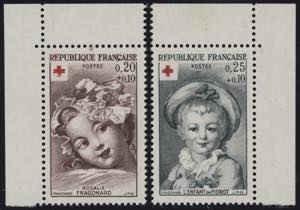 1962 - Croce Rossa, n° 1366a/7a (Yvert), ... 