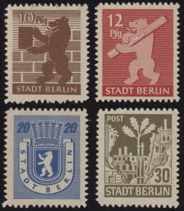 1945 - Em. Sovietica per Berlino - Orso, n° ... 