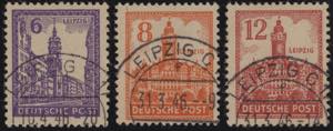 1946 - LEIPZIG - Senza filigrana carta ... 