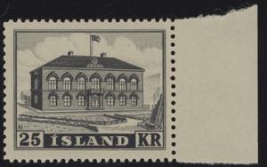1952 - Parlamento 25 Kr., n° 238, ottimo, ... 