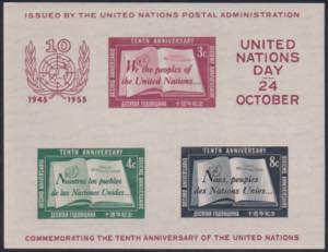 1955 - 10° Anniversario delle Nazioni ... 