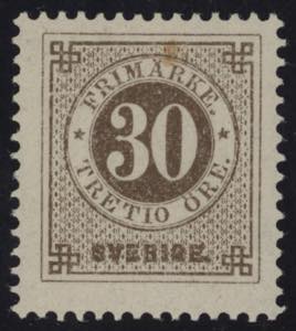 1877 - 30 o., n° 23/I, buonissimo, puntino ... 