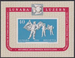 1951 - Lunaba, BF n° 14, ottimo.