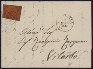 1868 - VALENTANO - SD, 13 pt sulla II ... 
