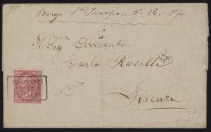 1870 - 40 cent. TO, n° T20, ottimo su ... 