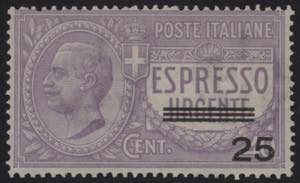 1917 - Effige di Vittorio Emanuele III 25 ... 