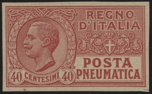 1925 - 40 cent., Pn n° P9, prova non ... 