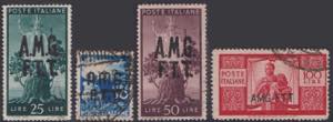 1947 - Democratica 25,30,50 e 100 Lire, n° ... 