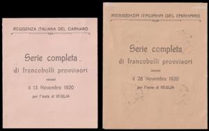 1920 - Veglia - Collezione completa, n° ... 