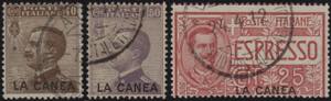 1905 - La Canea - Collezione completa con ... 
