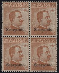 1912 - 20 cent con filigrana, n° 11, in ... 