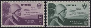 1934 - Volo Roma - Mogadiscio, PA n° 7/16, ... 