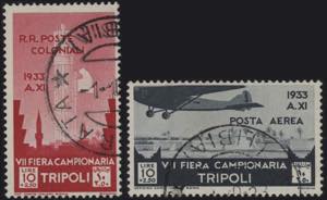 1933 - VII Fiera Campionaria, n° 118/124 + ... 
