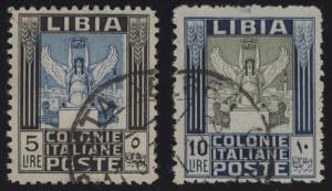 1937 - Pittorica dentellata 11, n° 144/145, ... 